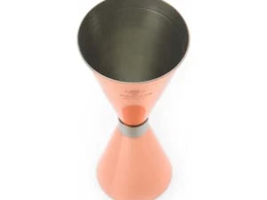 Slim Style jigger, kobber tallerken med rustfrit stål bånd, 2 oz., Barfly - Billede 5