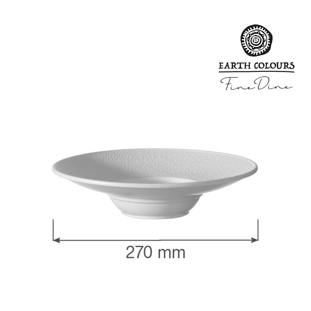 Fizz bred kant dyb tallerken 270mm - Billede 4