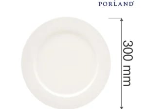 Dove flad rim tallerken, 300 mm - Billede 2