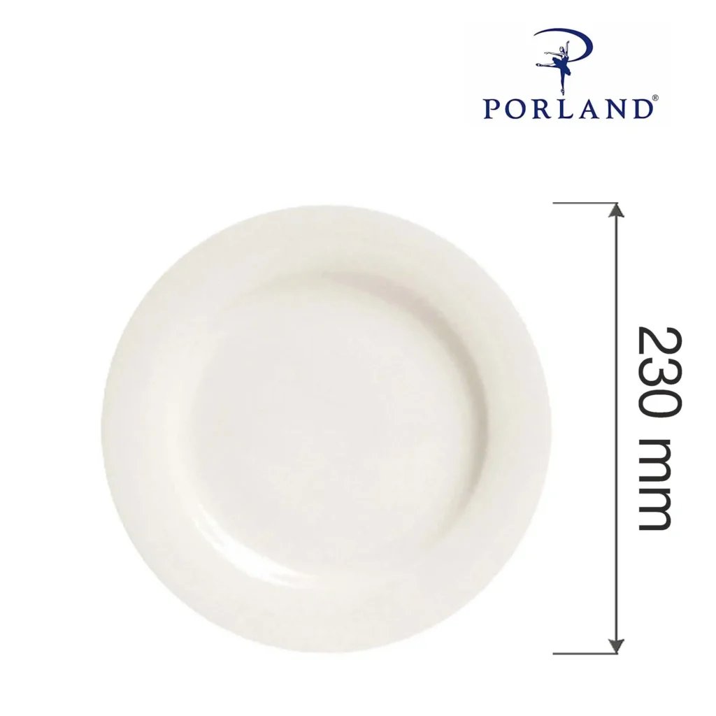 Dove tallerken, 230 mm - Billede 4