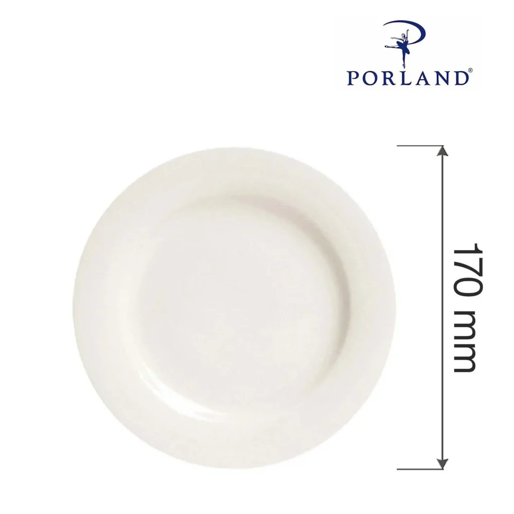 Dove tallerken, 170 mm - Billede 3