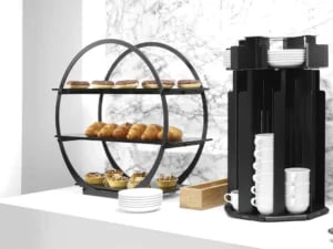 Skiatos buffet søjle, 17 niveauer, 250x250x500mm - Billede 2