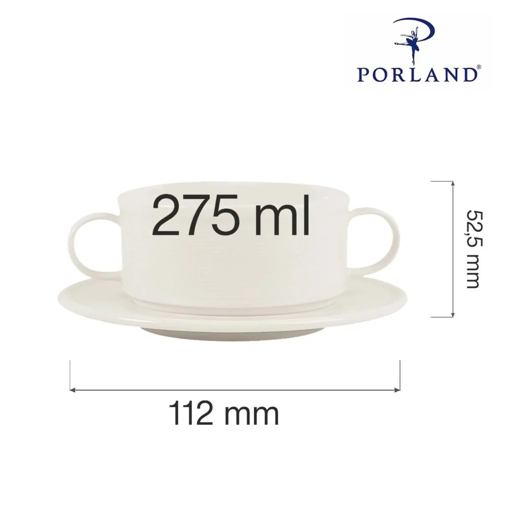 Line suppe skål, 110mm - Billede 2
