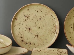 Oliven høj kant tallerken, 210mm - Billede 3