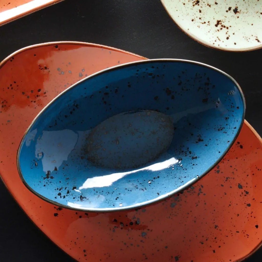 Iris båd skål, 250x160mm - Billede 3