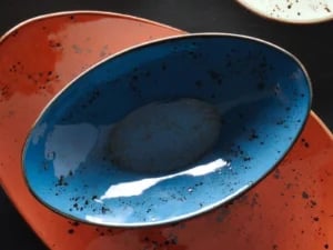 Iris båd skål, 250x160mm - Billede 3
