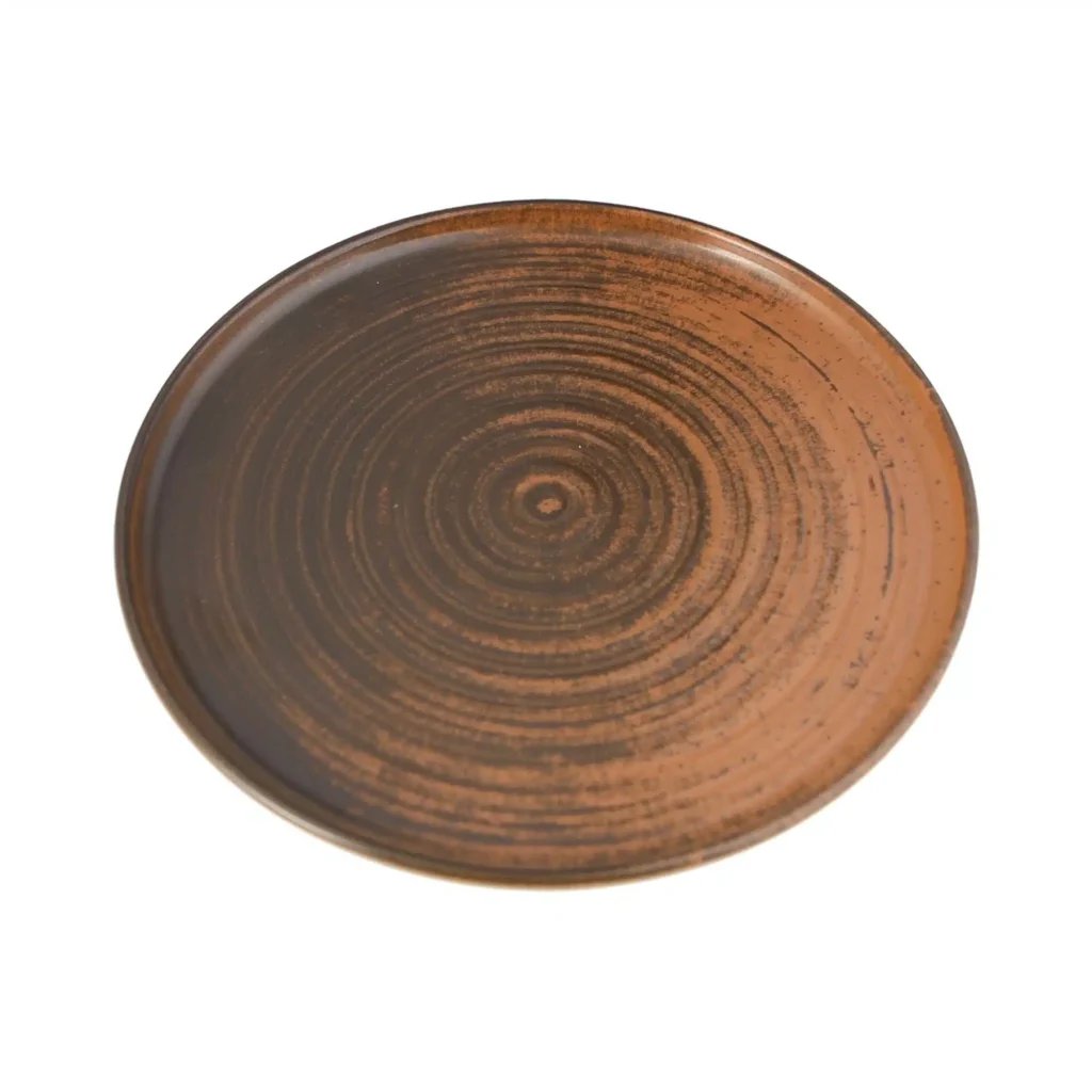 Lykke Brown høj kant tallerken, 180 mm - Billede 5