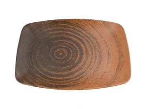 Lykke Brown oval tallerken, 270 mm - Billede 2
