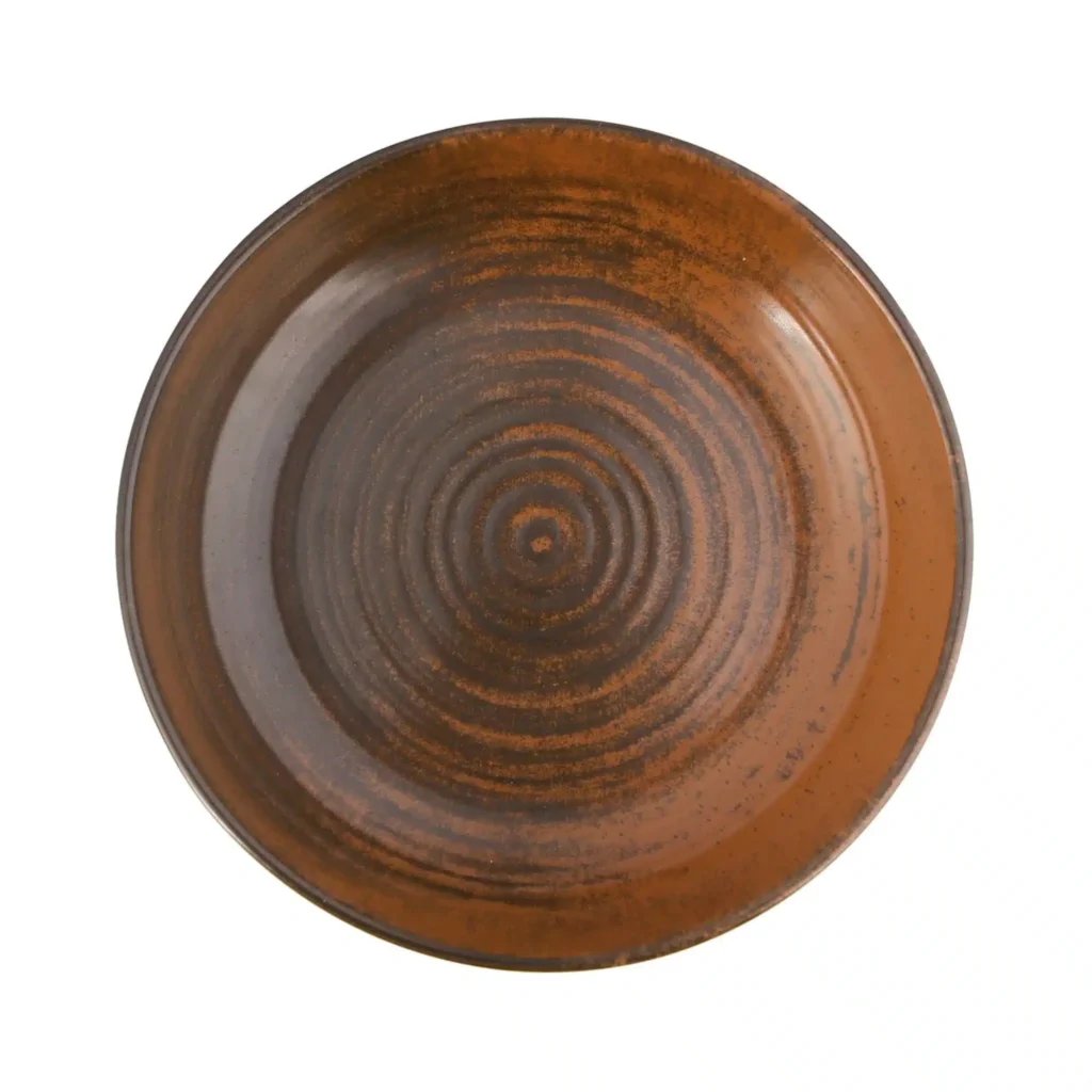 Lykke Brown coupe tallerken, 270 mm - Billede 4
