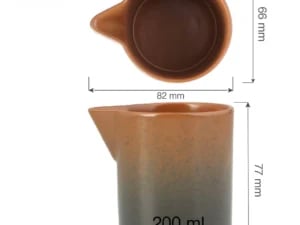 Lykke Brown dressing skål, 200ml - Billede 6