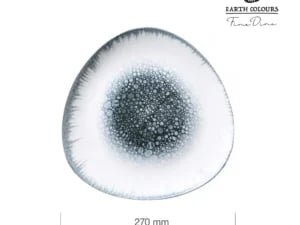 Infinity trekantet tallerken, 260mm - Billede 3