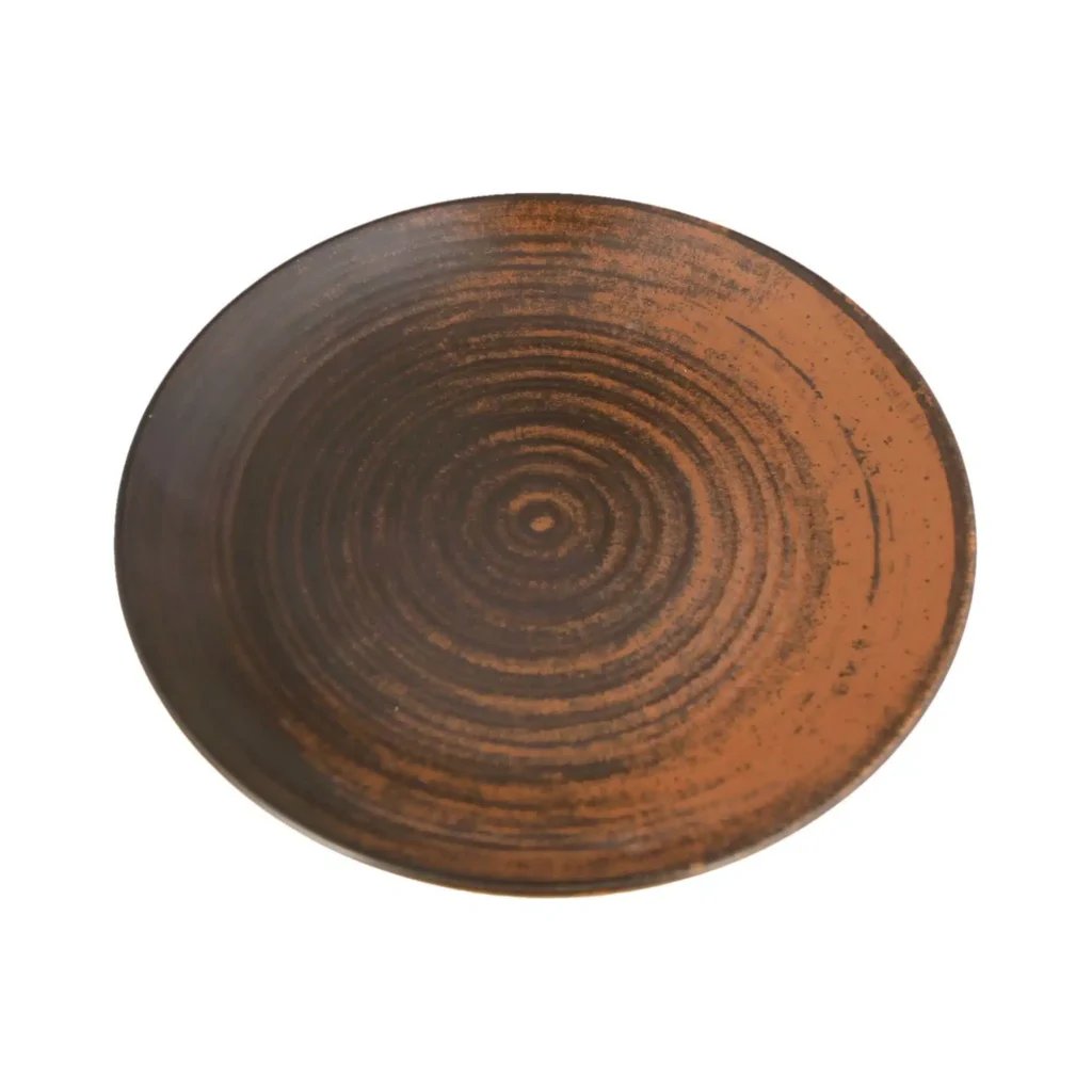 Lykke Brown flad tallerken, 170 mm