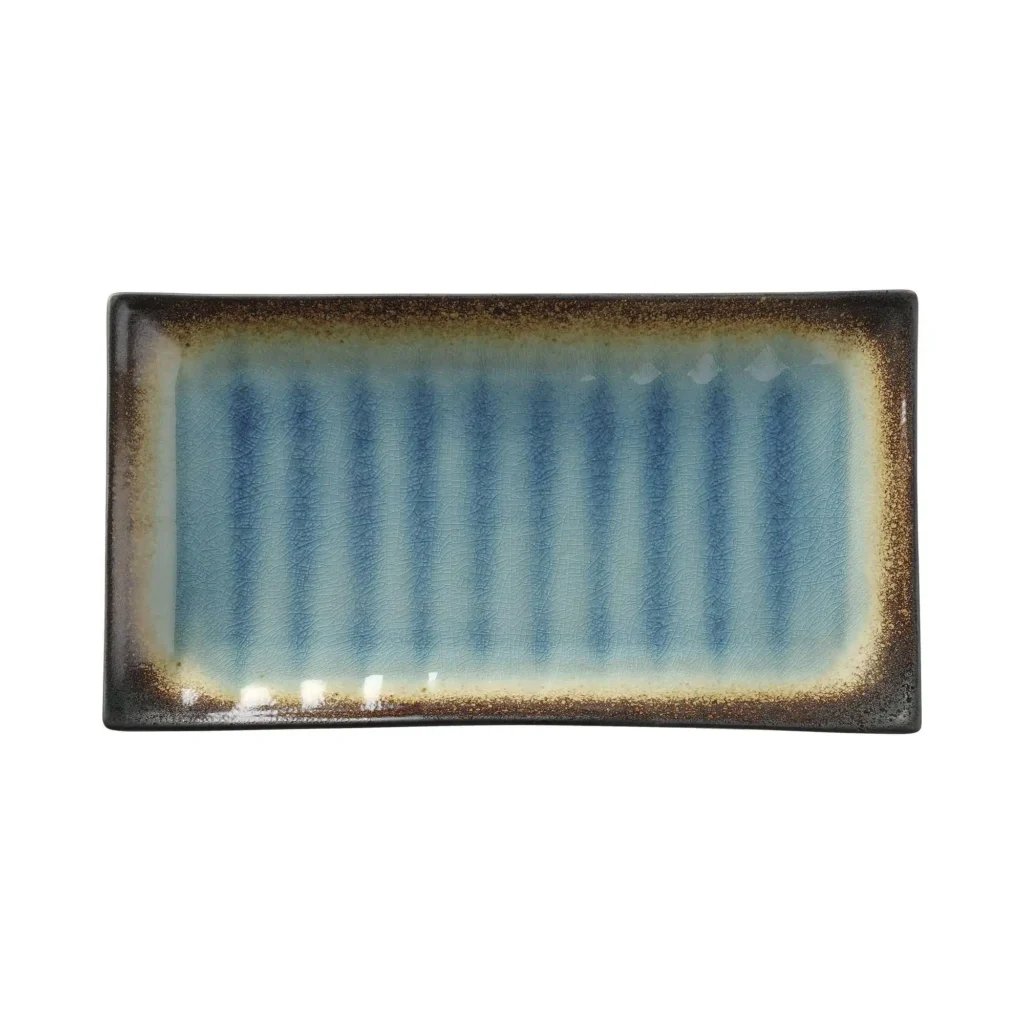 Lazur oval skål, 272x150mm