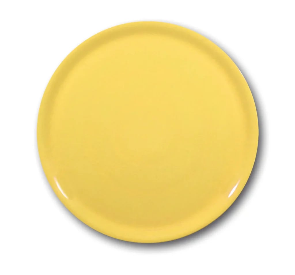 Speciale pizza tallerken, gul, 330mm
