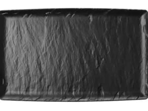 Polaris Platter sort GN 1/1 530x325 mm