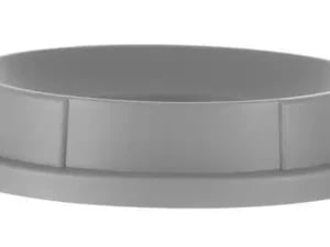 rund åben dækning til affaldscontainer, 515x515mm