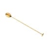 Bar ske med muddler, 300mm, guld tallerken, Barfly