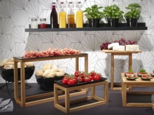 Madeira Sort Teakstand 980/830 mm