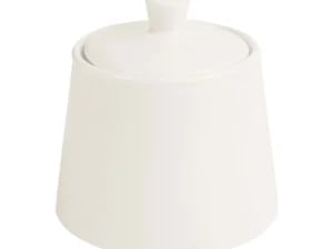 Line sukker skål med låg, 100mm