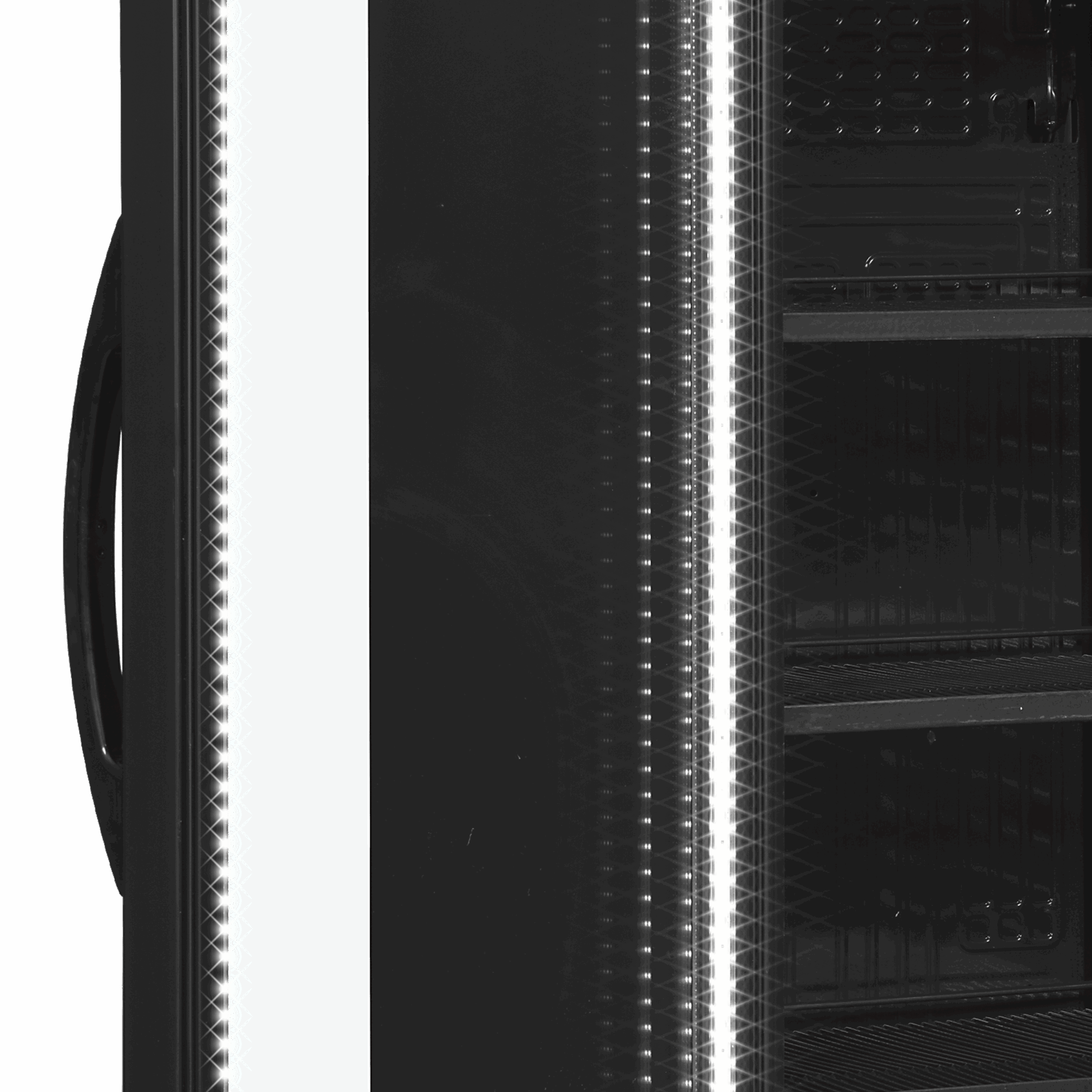CEV425BLACKL/H Flaskekøleskab, venstrehængt dør - Billede 4