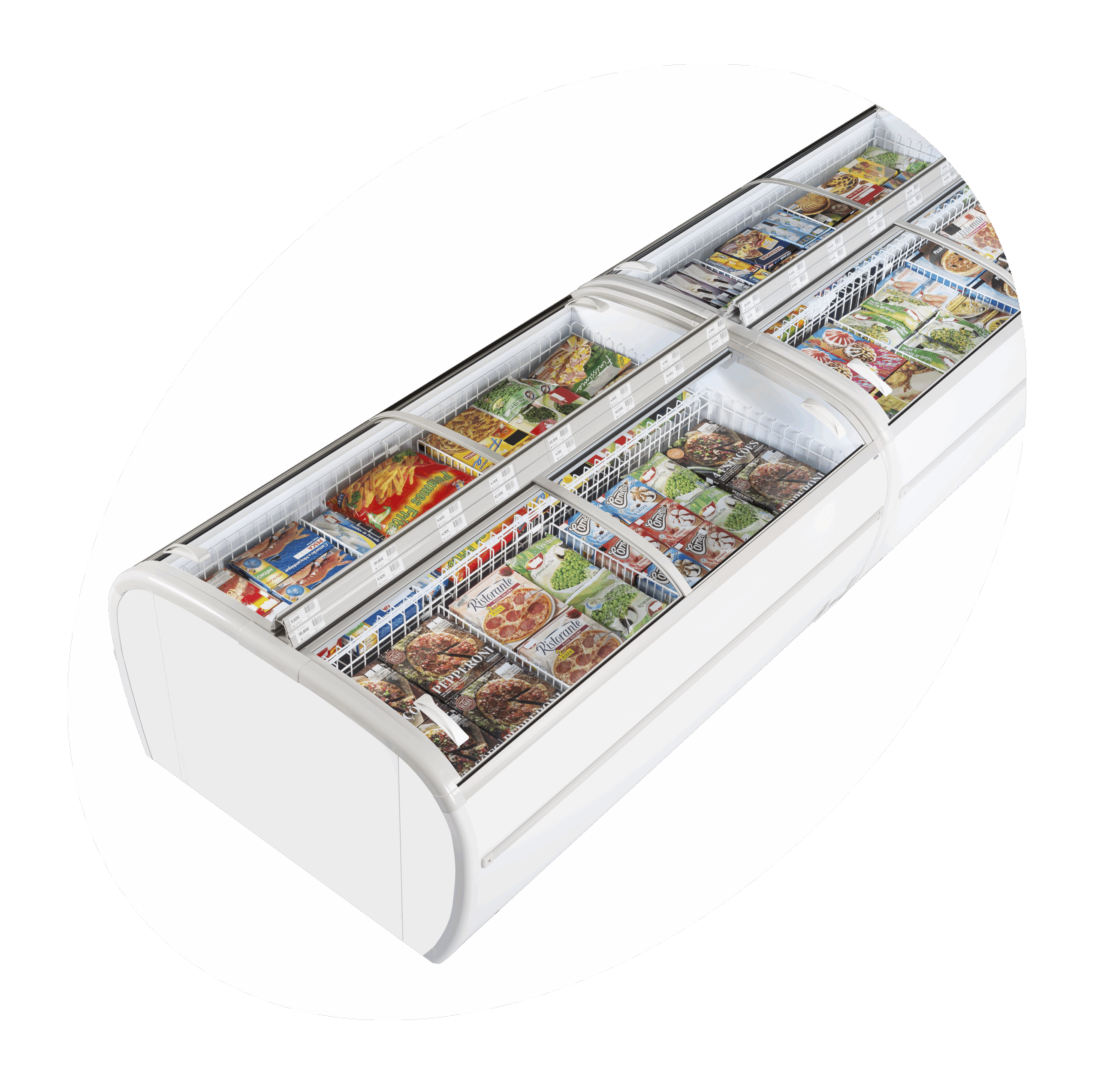 TWIN220-F Supermarkedsfryser - Billede 2