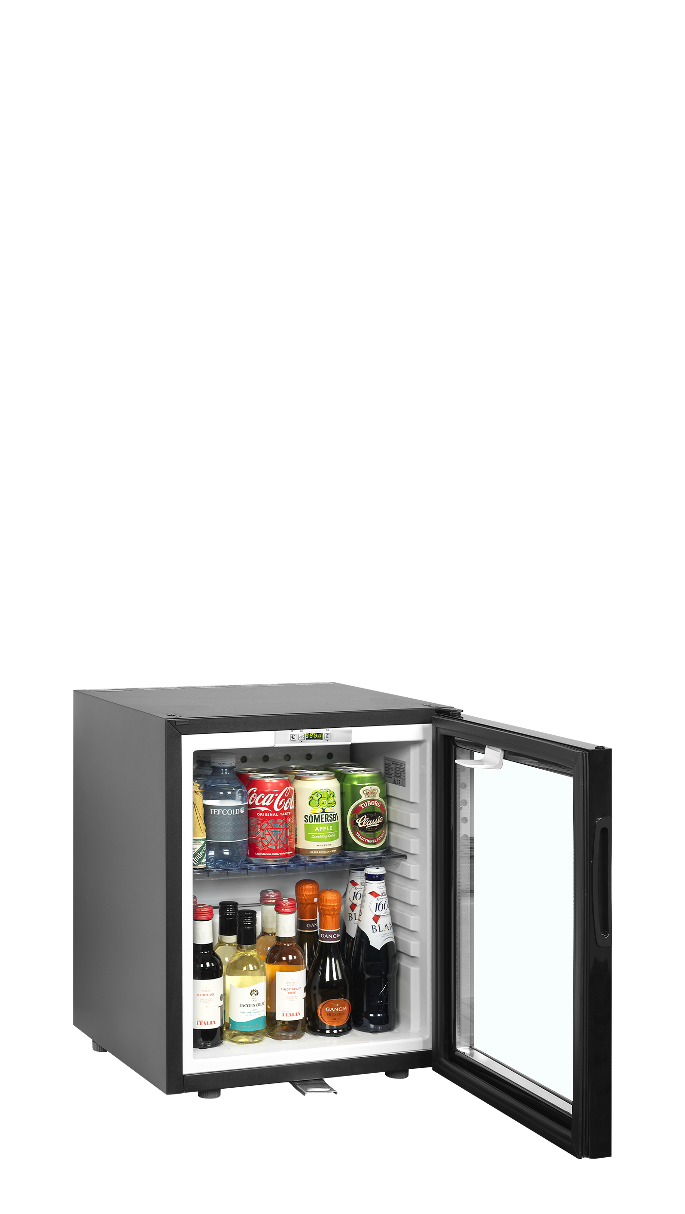 TM35GC Minibar med Glasdør, 24L, 23kg - Billede 6