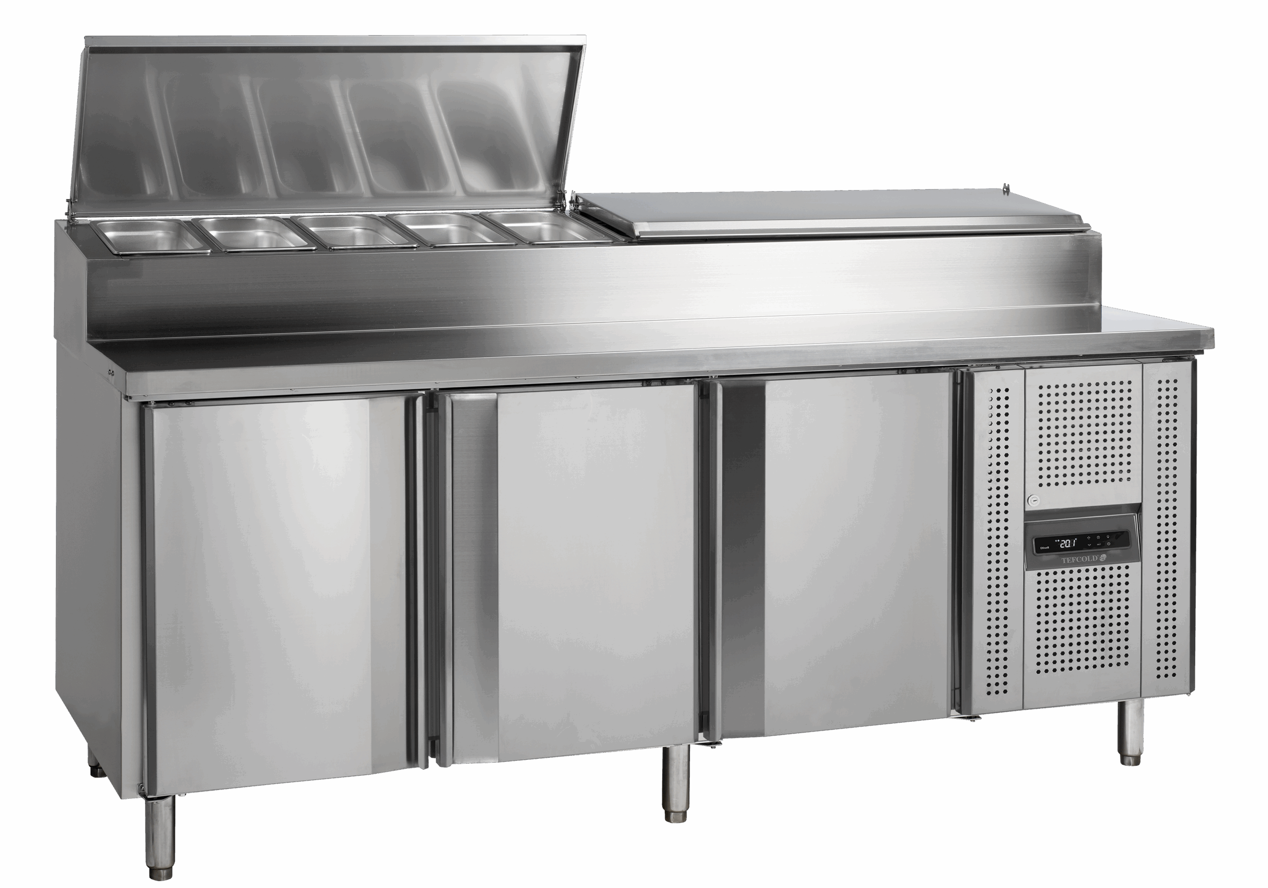 SS8300 Rustfrit Stål Sandwichbord, 497 liter - Billede 4