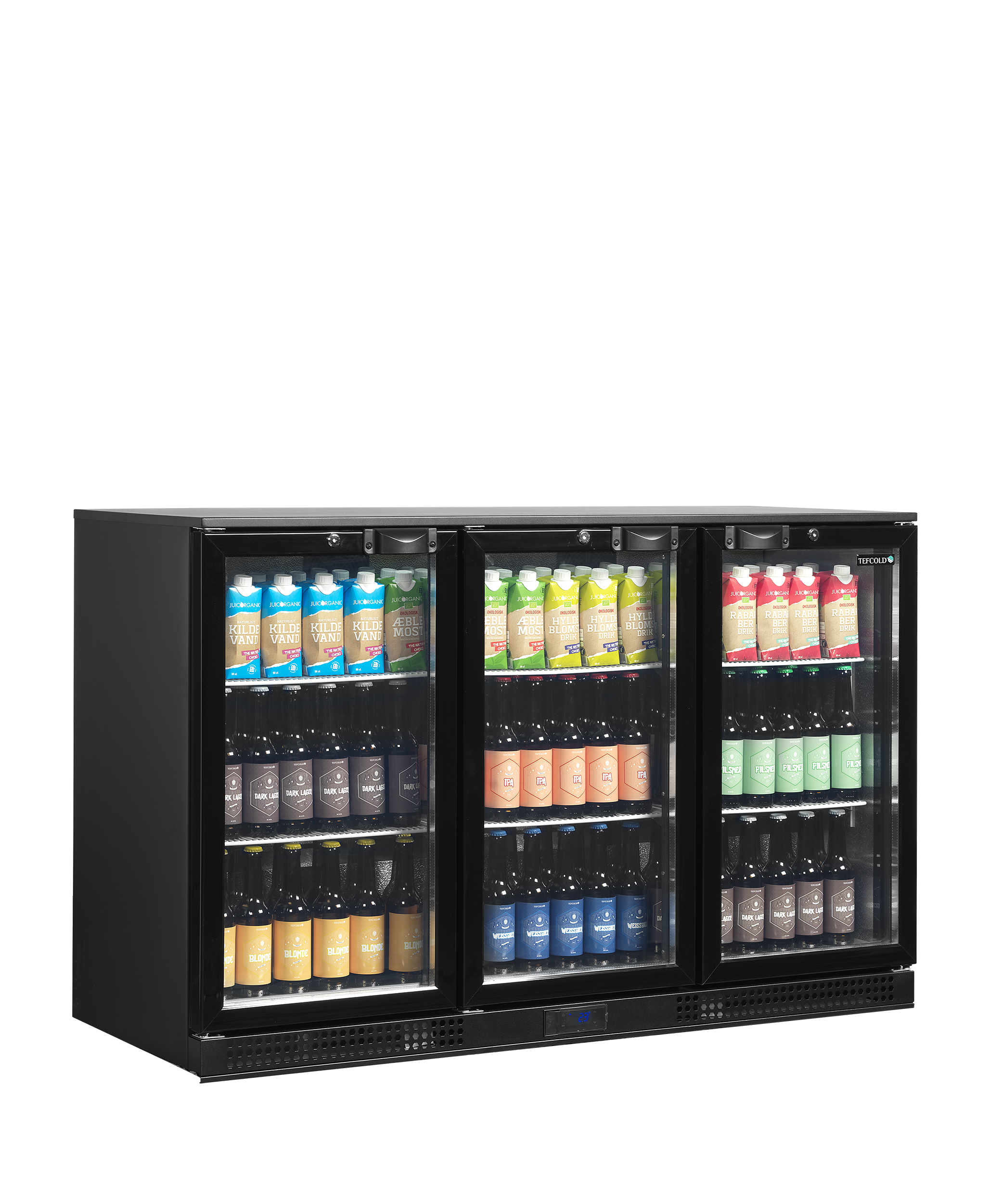 DB301H-3 Energieffektivt Backbar Køleskab med Tre Glasdøre - Billede 6