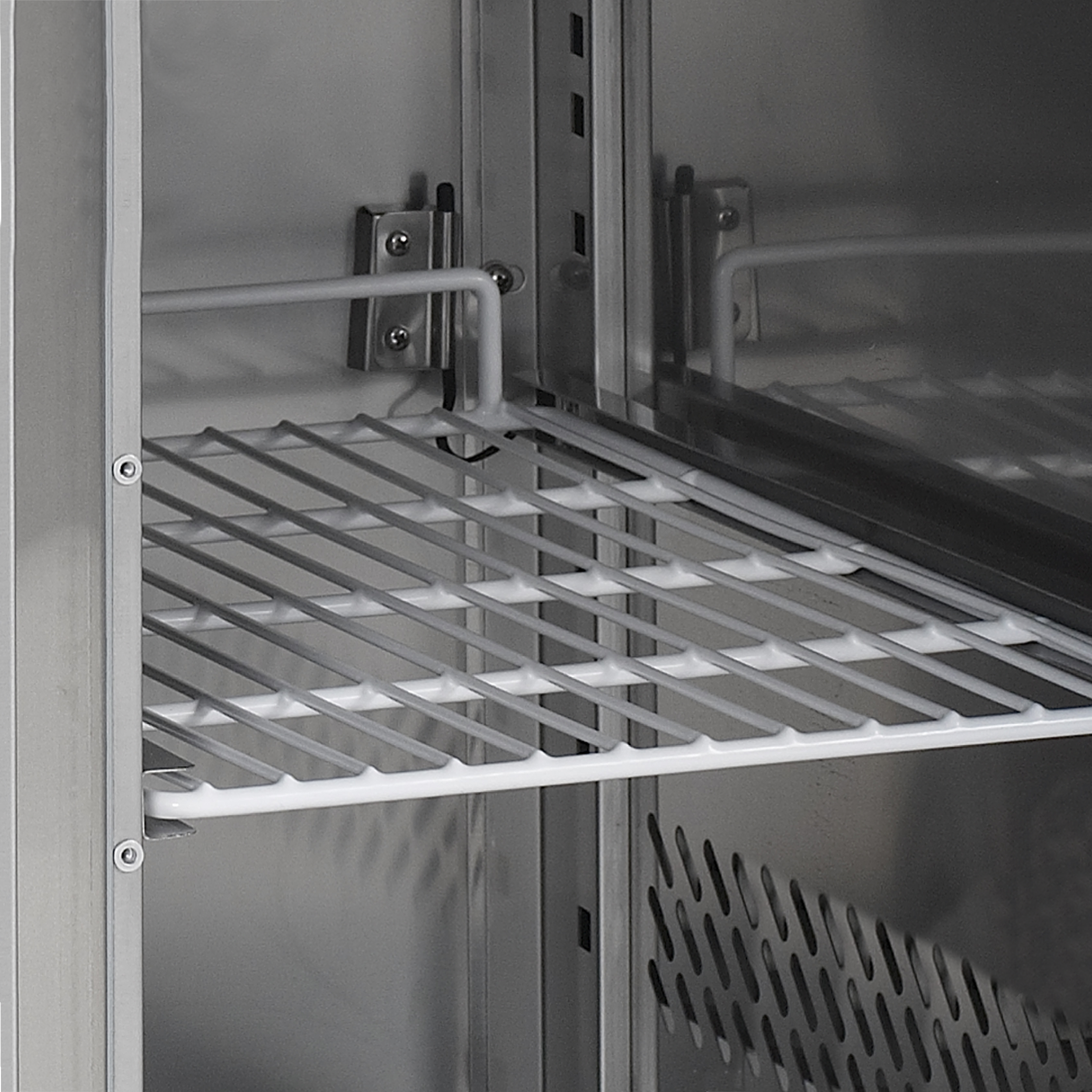 SA910BT Professionel Saladette Fryser i Rustfrit Stål, 230 Liter - Billede 4