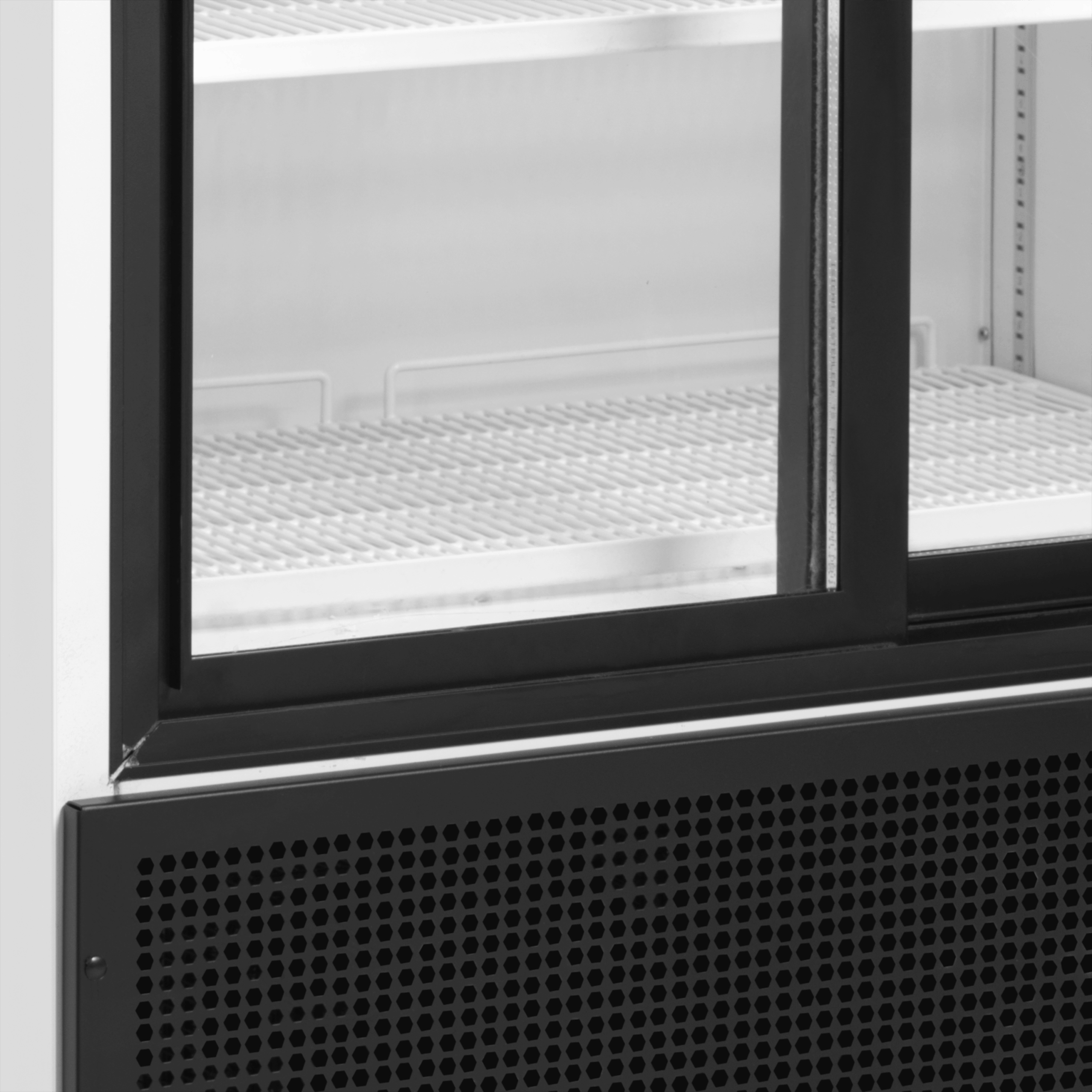 FSC891S 2-dørs displaykøler med lystop - Billede 4