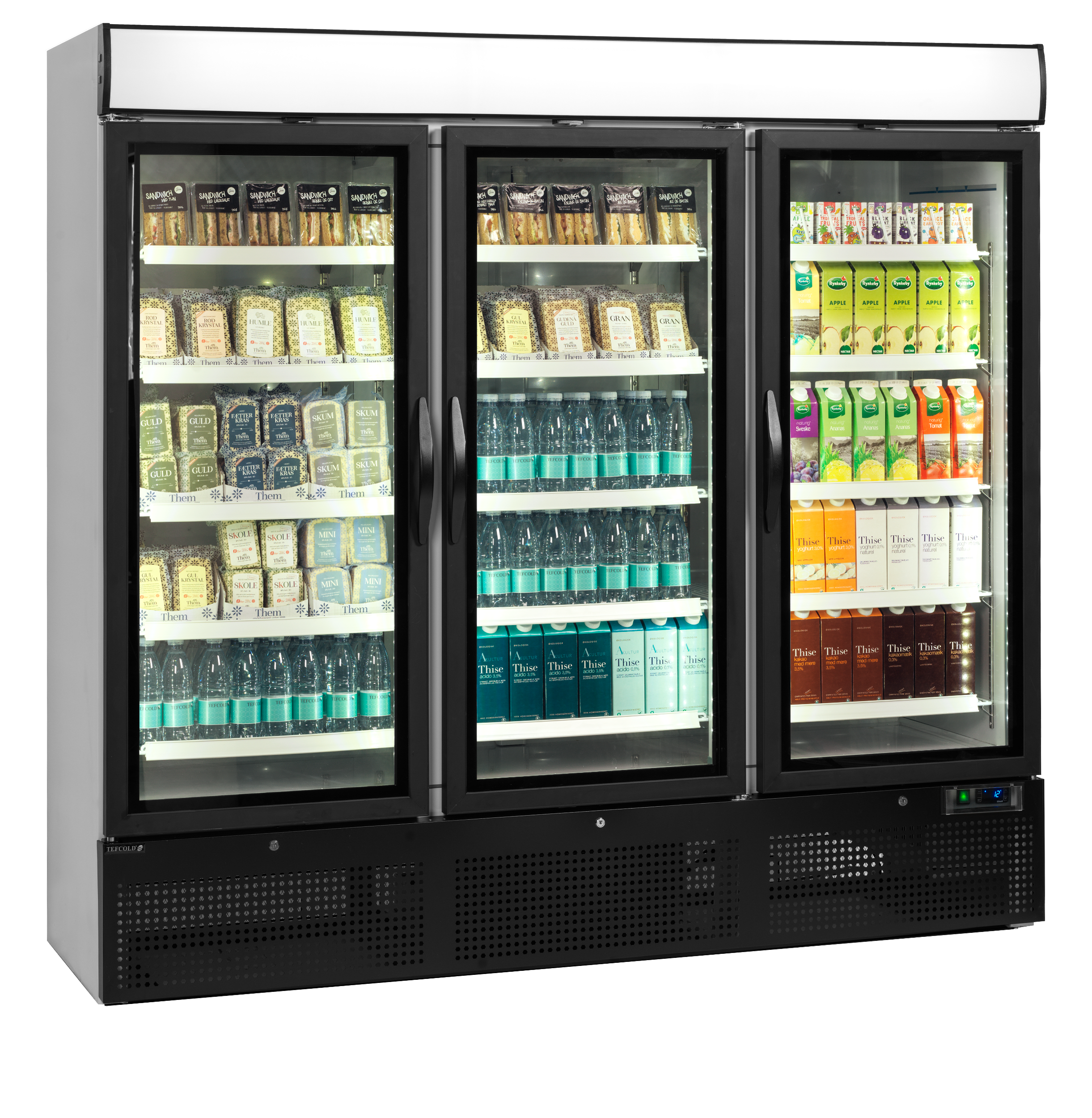 NC7500G Displaykøler med 1784 liter og 700W - Billede 5