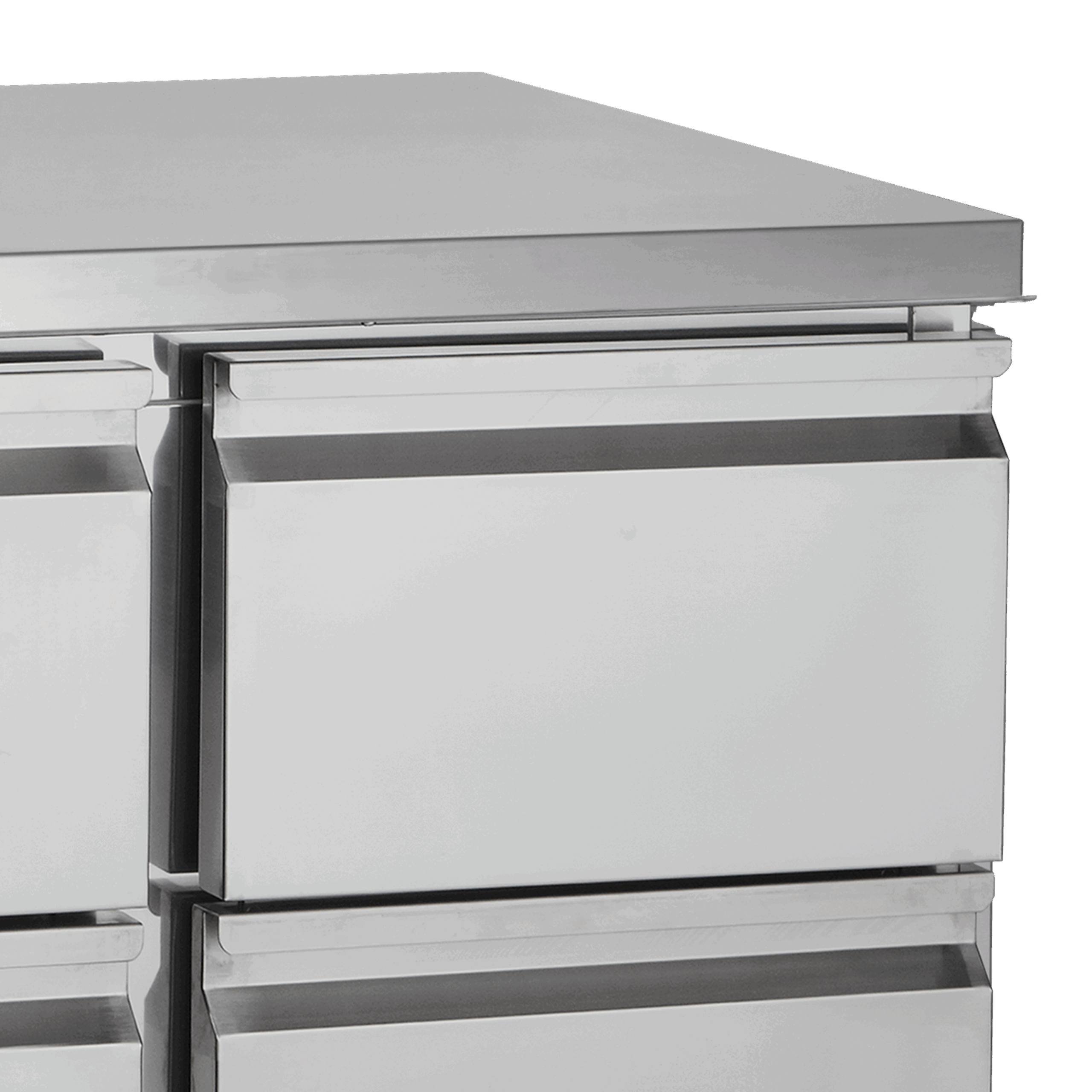 SS920 Rustfrit Stål Sandwichbord med 2 Døre, 201L Kapacitet og 80kg Vægt - Billede 6
