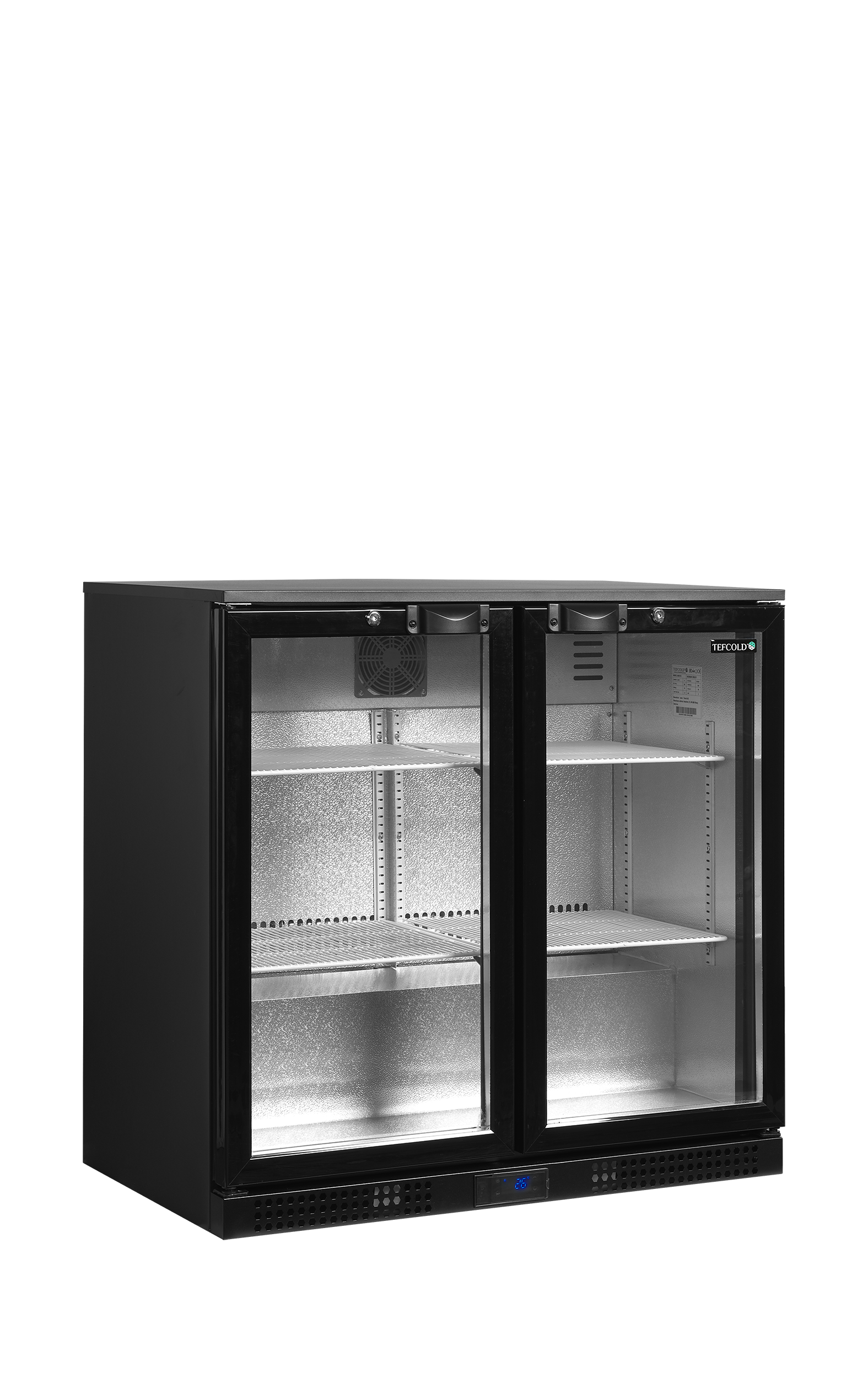 DB201H Energibesparende Backbar-Køleskab med Dobbeltglasdøre - Billede 5