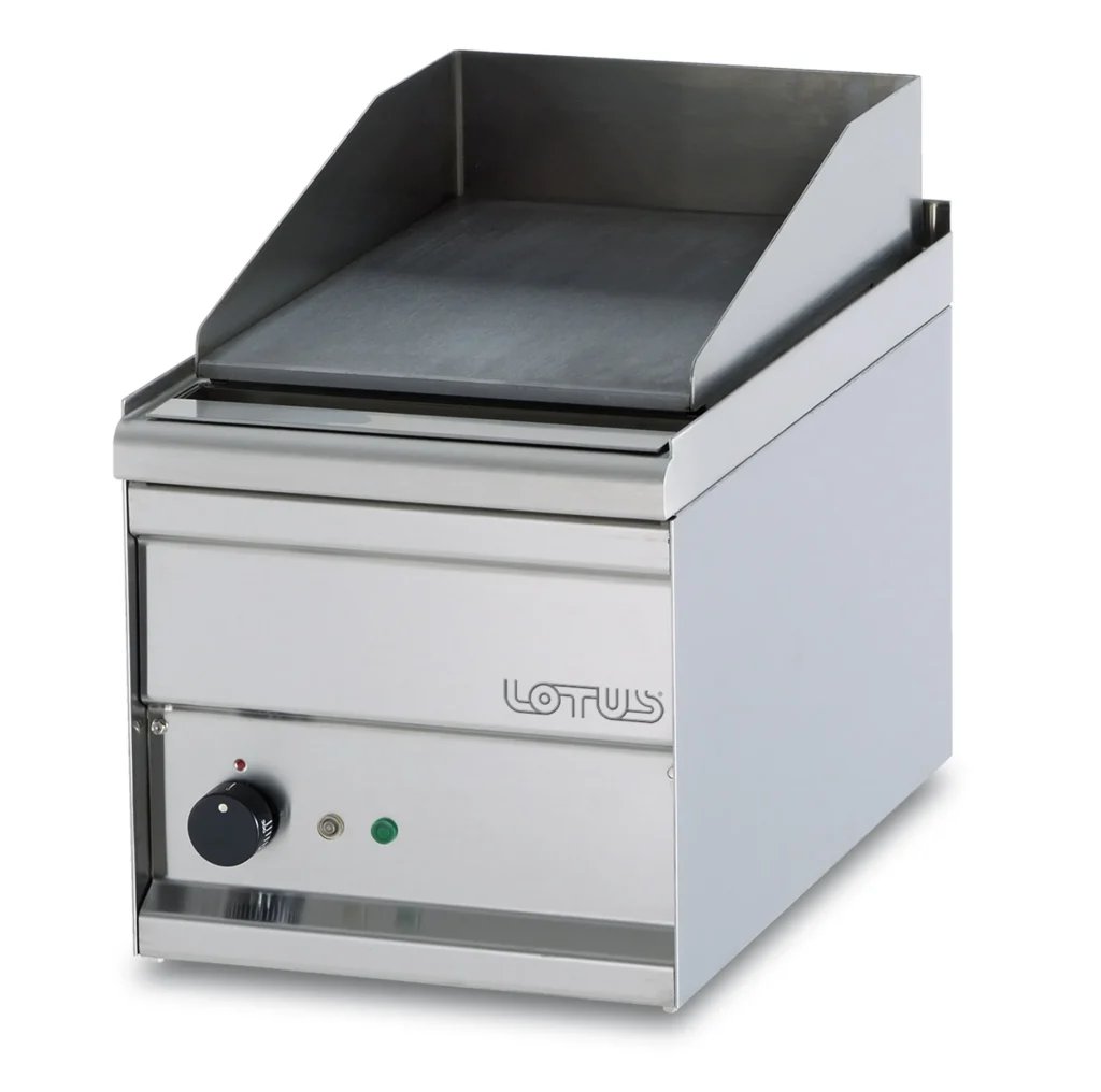 SNACK 50 elektrisk fry-top glat grillplade 27x41 cm til professionelle køkkener