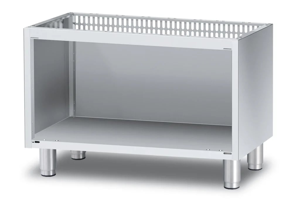 MAGICLOTUS 60 professionel åben stand i rustfrit stål AISI 304 satin finish