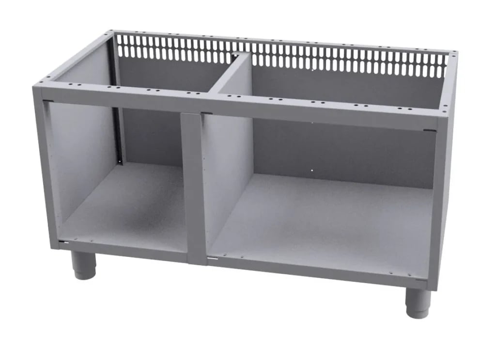 MAGICLOTUS 60 åben stand 40/60 rustfri stål professionel køkkenløsning