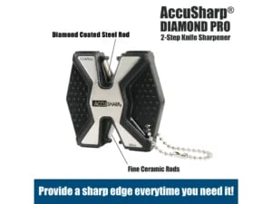 Accusharp Knivsliber 2-trin, Diamond PRO, 6-kantet - Billede 4