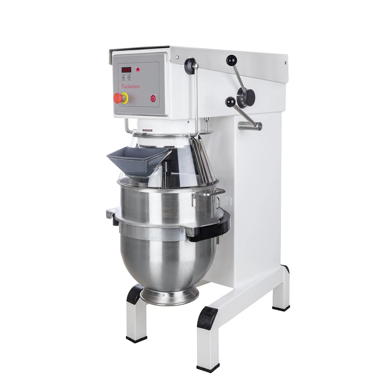 Varimixer AR60 røremaskine i hvid udførelse med 60 L skål i rustfrit stål