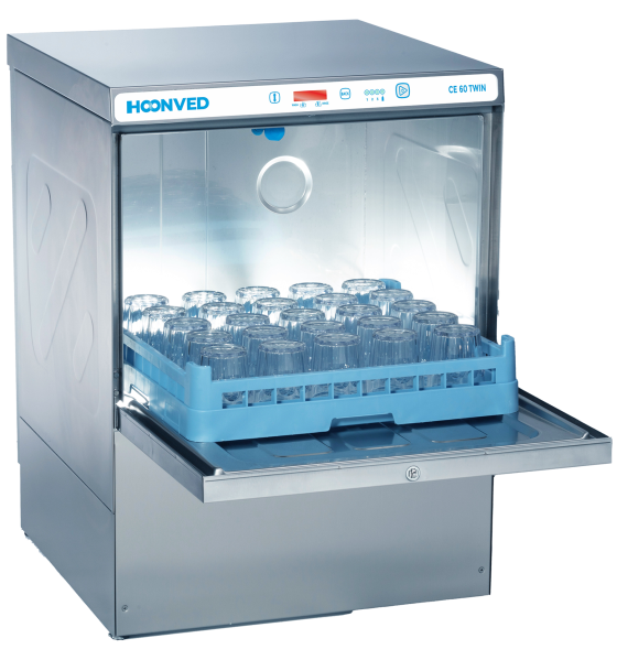 Hoonved CE 60 TWIN med glaskurv