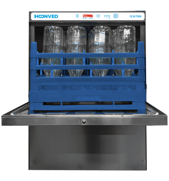 Hoonved CE 60 TWIN med flaskekurv