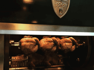 Josper ASJ-063 rotisserie med kyllinger