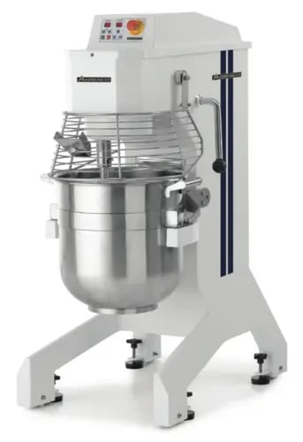 Agrenco AN60R Agrenco AN60R rostfri visp- och blandningsmaskin, 60 L, manuell kittelhiss, 400V