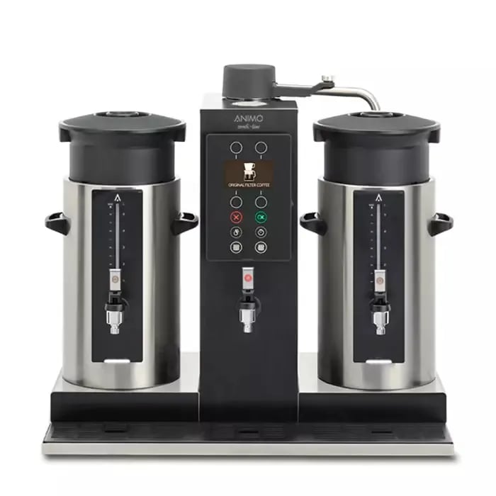 Animo kaffemaskine Combiline 2*5 ltr med hedtvand. model CB 2*5W