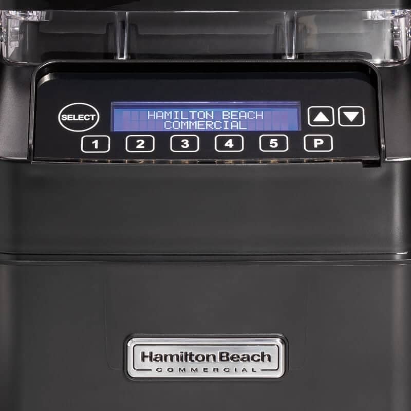 Touchpanel på Hamilton Beach Eclipse HBH755R-CE blender
