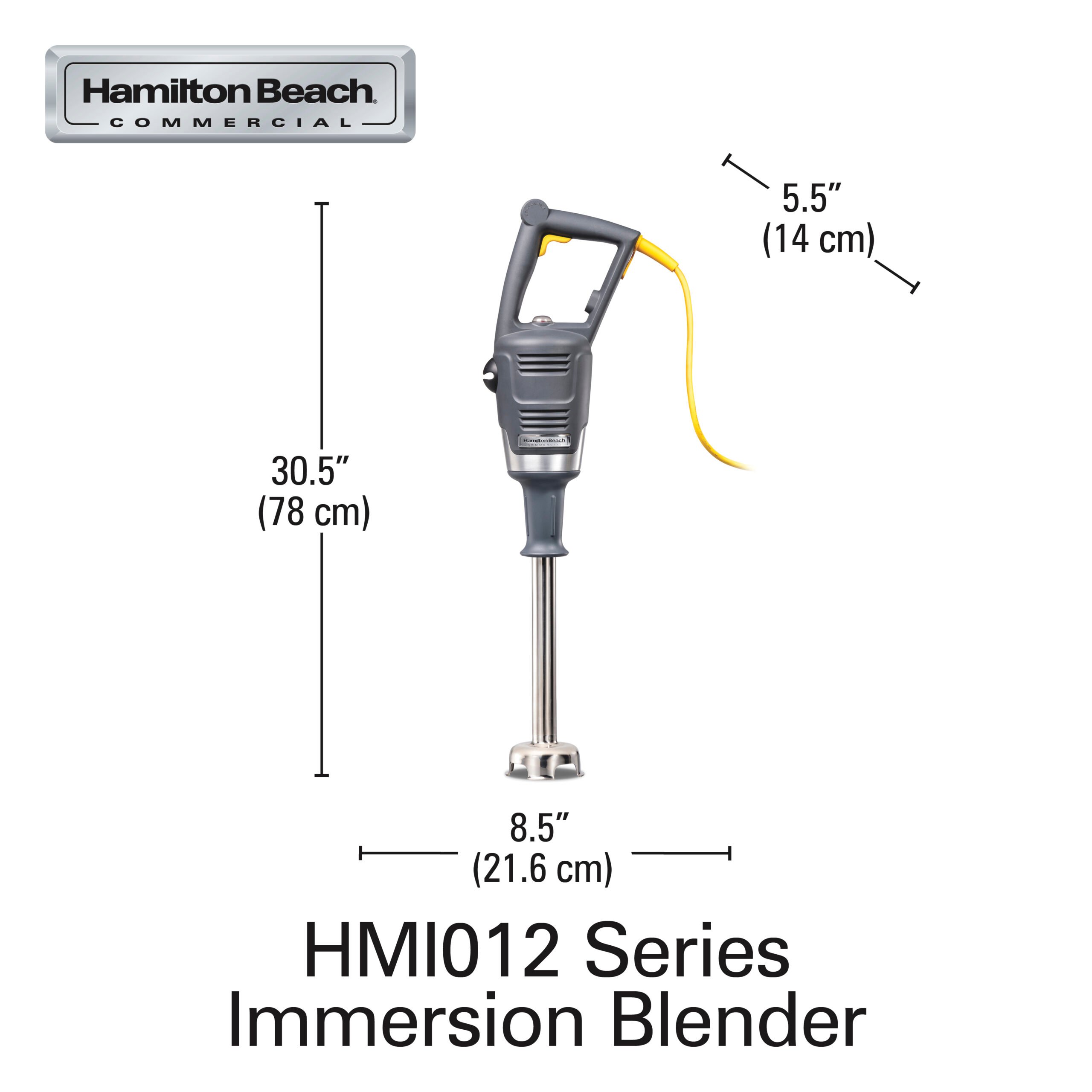 Hamilton Beach Commercial BigRig HMI012-CE stavblender, 305 mm, kabeldetalje