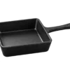 Mini serveringspande 136x136 mm støbejern
