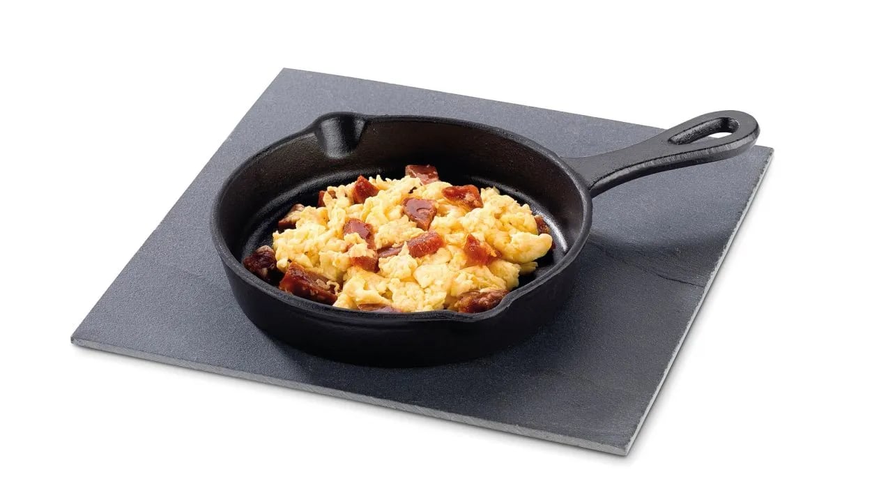 Mini serveringspande 105 mm støbejern - Billede 2