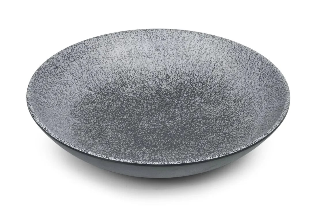 Dyb tallerken Gray Volcano 250mm melamin