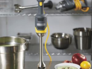Hamilton Beach HMI009-CE stavblender set fra siden