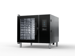 HOUNÖ Invoq Combi 6-1/1 GN set forfra med glasdør og touchpanel